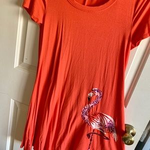 Cupid T-shirt dress